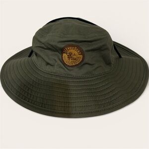 SilverStar Mountain Resort Olive Green Boonie Hat w/ Black Tie